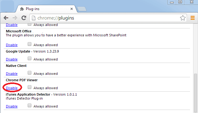 How to Disable Chrome PDF Viewer 1 Disable Chrome PDF Viewer method 1