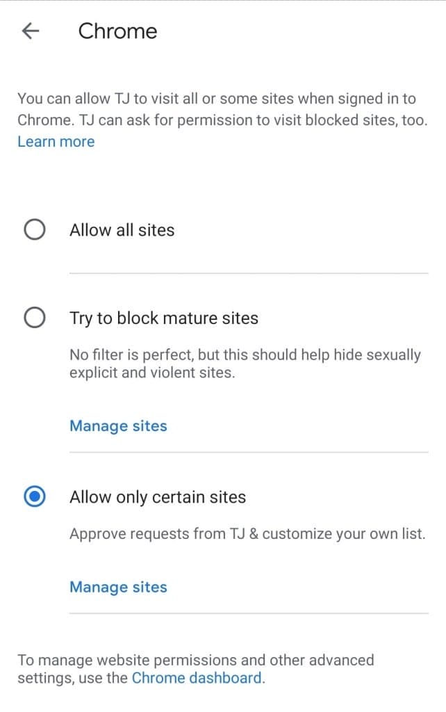 3 Effective Ways on How to Block Specific Websites on Chromebook 4 Chromebook family link app
