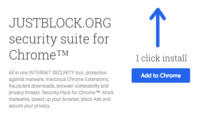 chromebook block site justblock