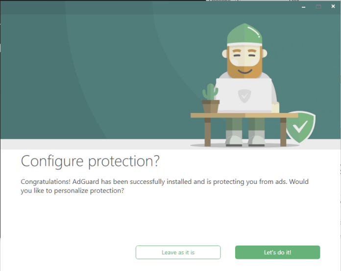 configure protection how to block ads on Internet Explorer