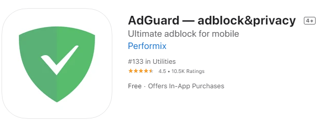 Adguard How to Block Ads in Apps on iPhone 