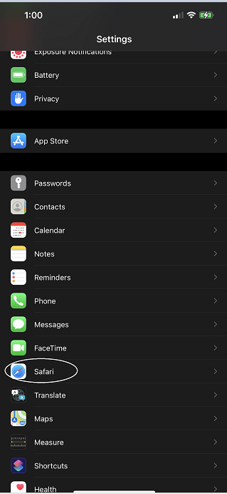 Learn How to Block Ads in Apps on iPhone using 5 Wonderful Steps 3 safari How to Block Ads in Apps on iPhone