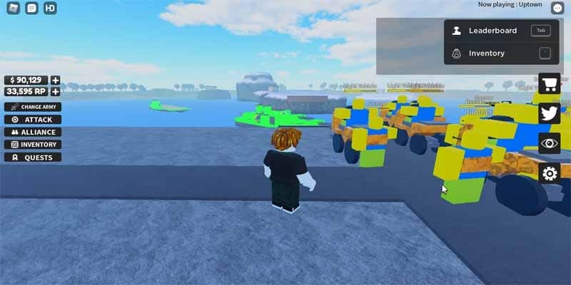 Noob Army Tycoon Codes