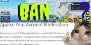 how to get unbanned from roblox