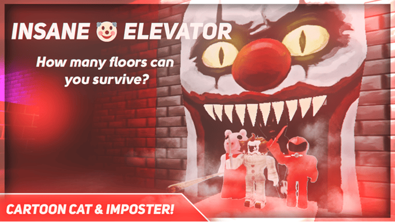 insane elevator Roblox Horror Game