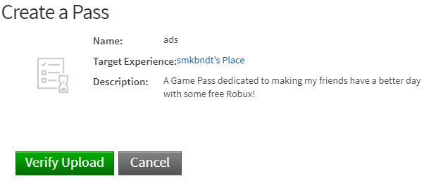 how to give robux in a group create pass verify 1 1