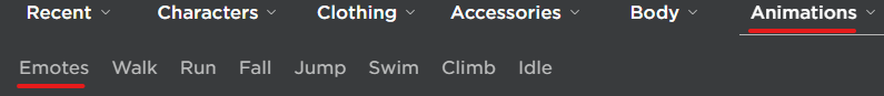 how to use emotes in roblox avatar emotes