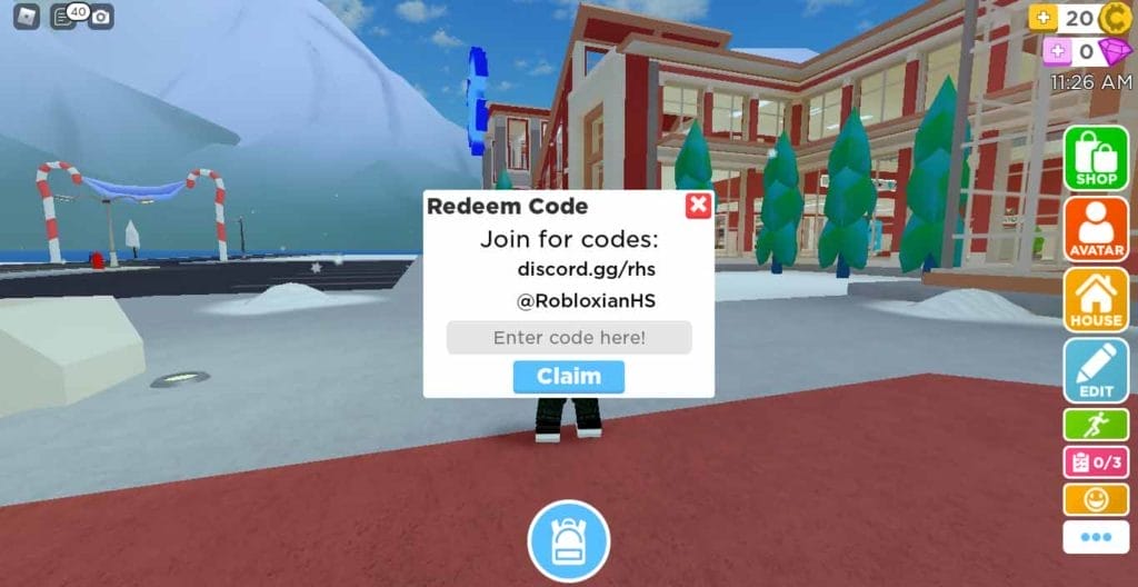 Robloxian High School Codes