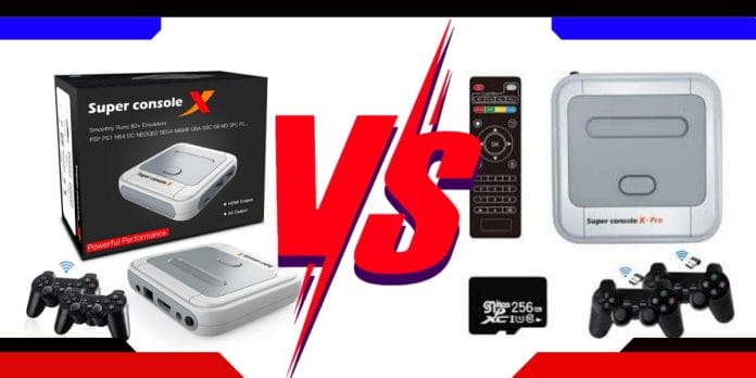 Super Console X vs Super Console X Pro 