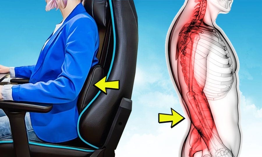 lumbar support gaming chair