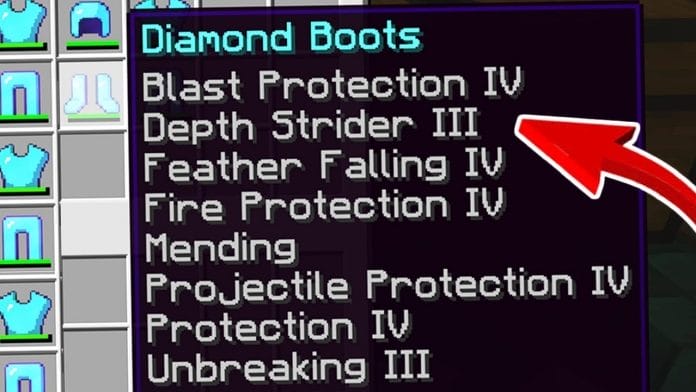 Best Boot Enchantments in Minecraft