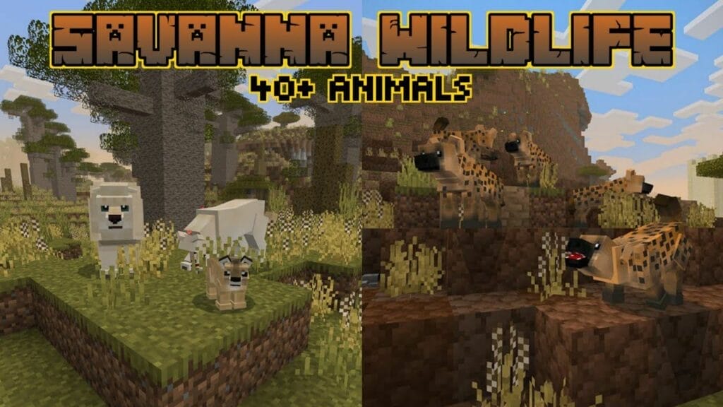 10 Cute Minecraft Mods That Will Brighten Up Your Game 7 Logo Creatures Savanna