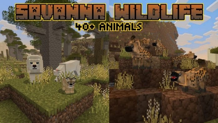 10 Cute Minecraft Mods That Will Brighten Up Your Game 7 Logo Creatures Savanna