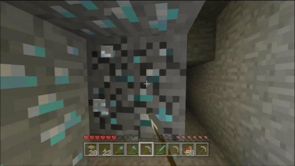 mining diamond