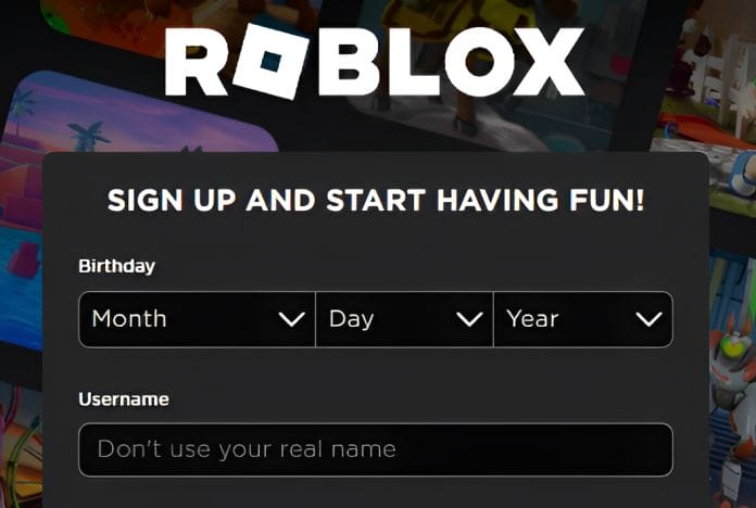Choosing Roblox username
