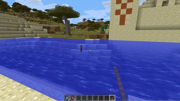Fishing in Minecraft
