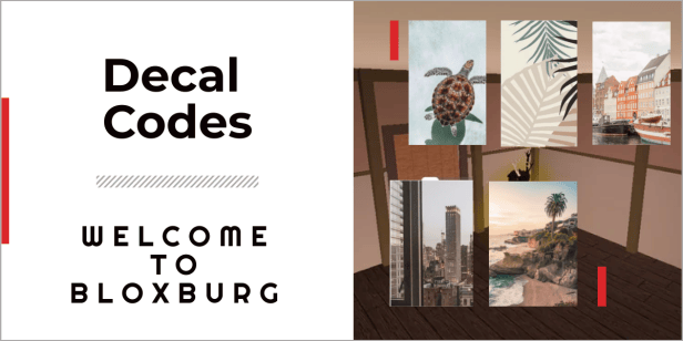 Welcome to Bloxburg Decal Codes List for 2024 | GameGrinds