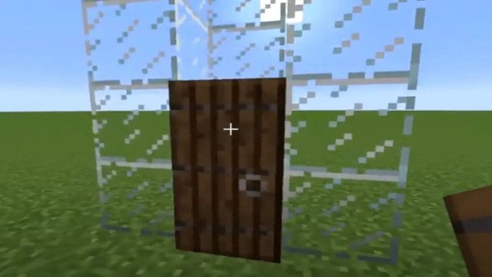 How To Make A Water Elevator In Minecraft 2023 - A Complete Guide For Beginners 3 Place the Wooden Door