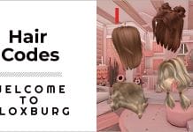 Bloxburg hair codes