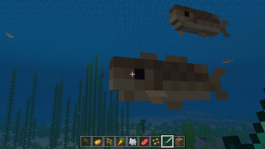 What Do Dolphins Eat In Minecraft? 3 Raw Cod