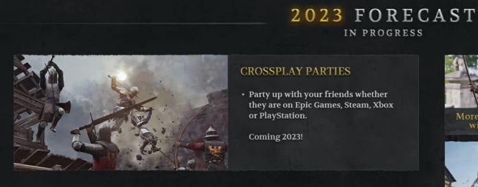 Chivalry 2 Crossplay Parties 2023