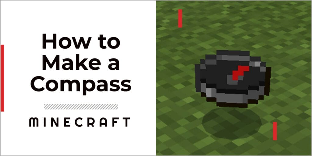 How to make a compass in Minecraft