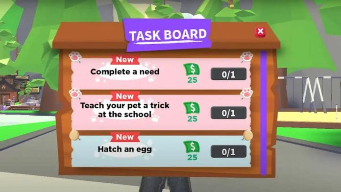 How to Get Rich in Adopt Me - Step by Step Guide 2 Completing Daily Tasks in Adopt Me