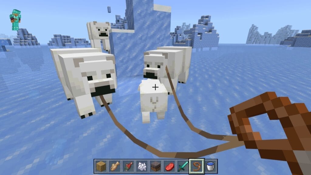 How to Tame a Polar Bear in Minecraft