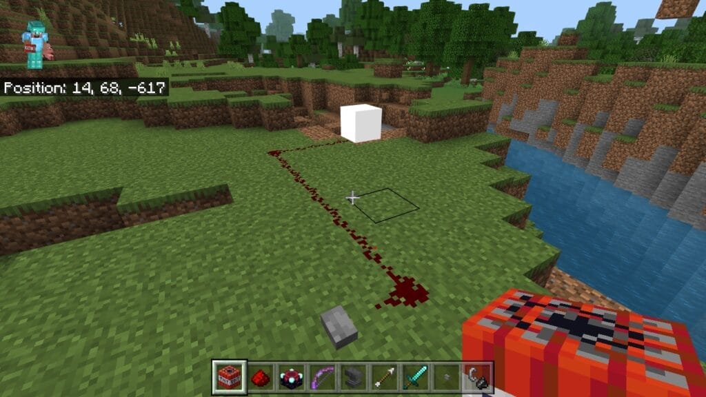 Light TNT Using Redstone Circuit