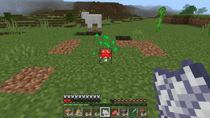 How To Grow Giant Mushrooms In Minecraft 2023 - A Complete Guide 5 Use Bone Meal