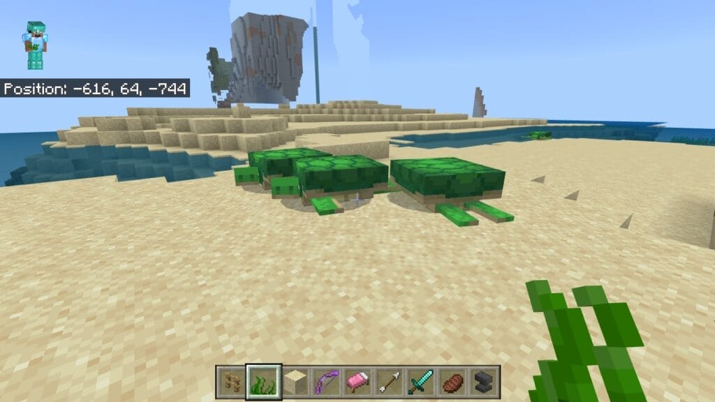 How To Get Scutes In Minecraft 2023 - A Complete Guide 2 Finding Two Adult Turtles