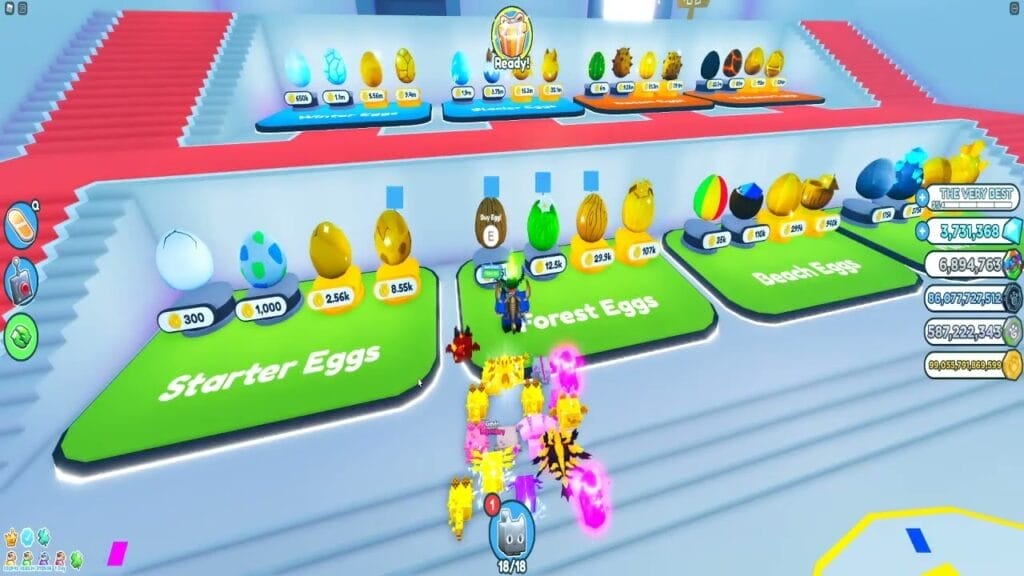 eggs in  pet sim x