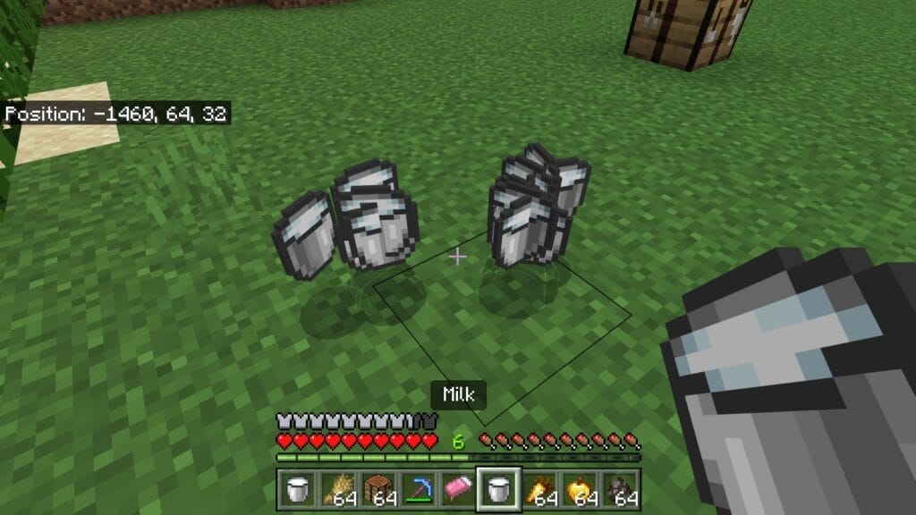 What is Milk in Minecraft