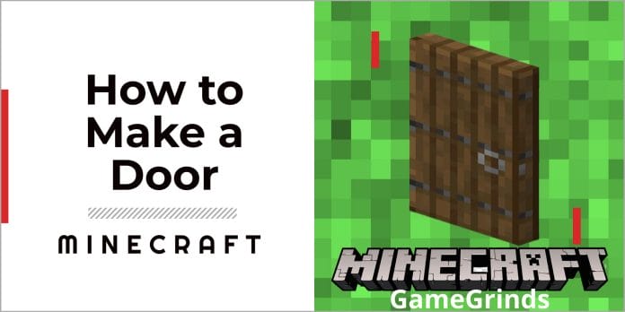 How to Make A Door in Minecraft