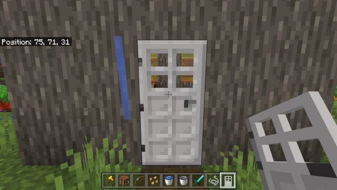Doors in Minecraft
