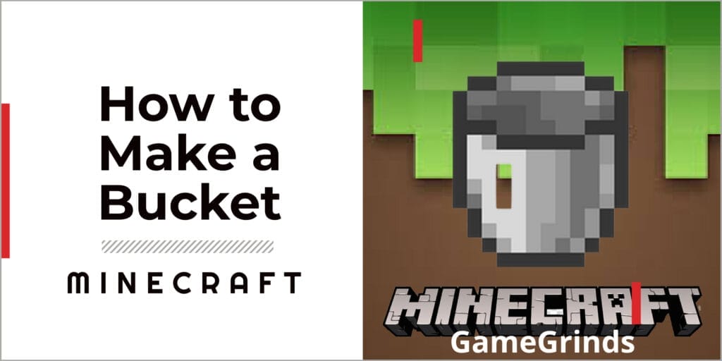 How To Make A Bucket In Minecraft and Transport Liquids 2 How to Make A Bucket in Minecraft