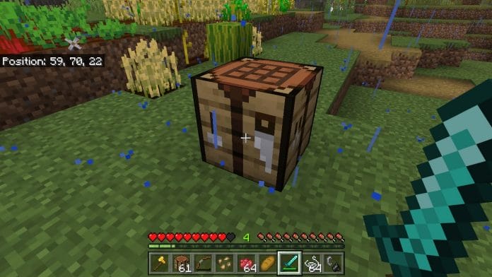 How To Make Bread In Minecraft - Crafting Carbohydrates 4 Step 2: Make a Crafting Table