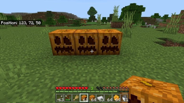What is a Carved Pumpkin in Minecraft