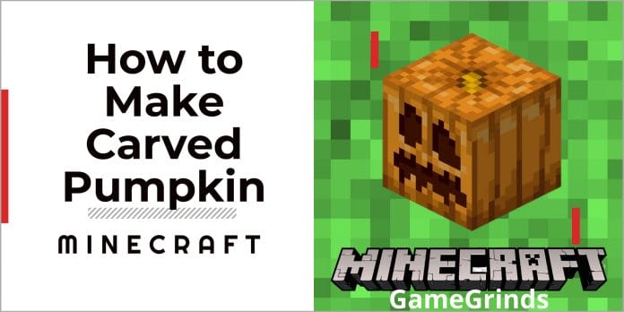 How to Make a Carved Pumpkin in Minecraft