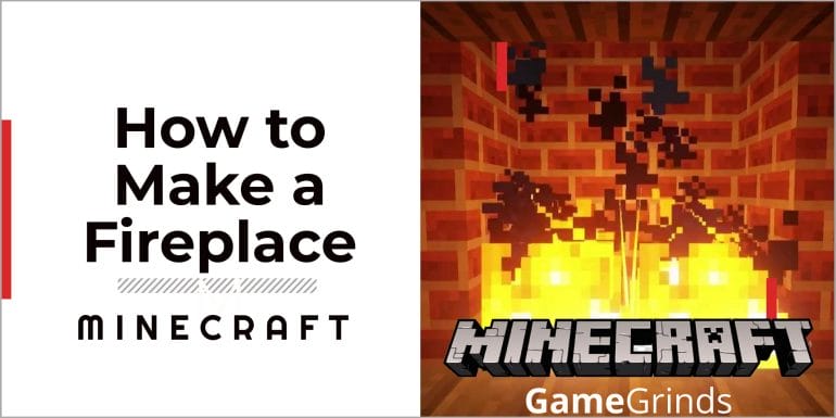 How to Make a Fireplace in Minecraft