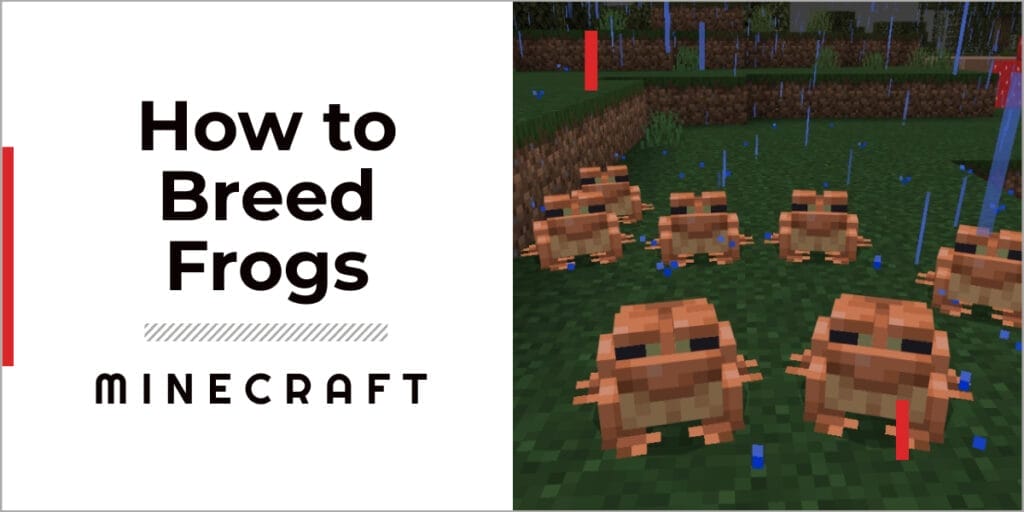 Frogs in Minecraft