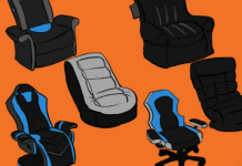 illustration of the most comfortable gaming chair