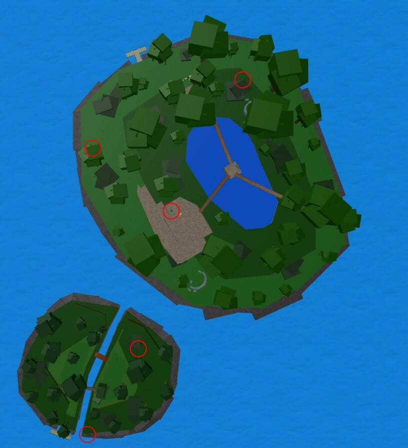 jungle island blox fruits