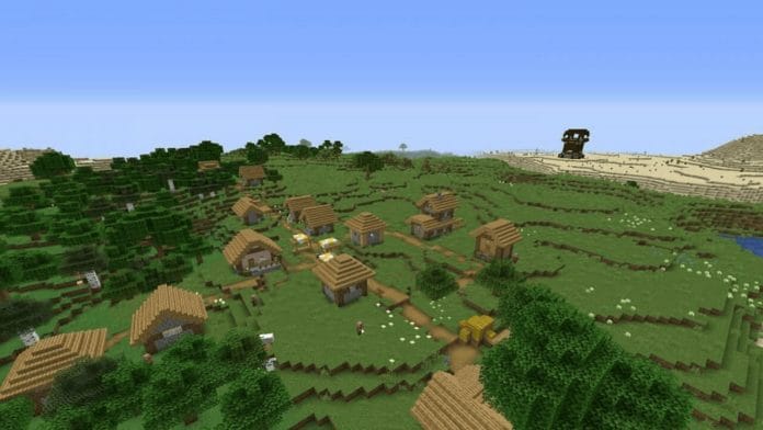 10 Best Minecraft Village Seeds - Magnificent Spawning Points 3 Large Village and Pillager Outpost