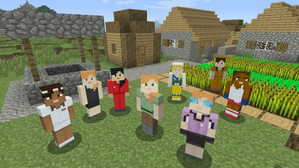 Playing Minecraft With Friends
