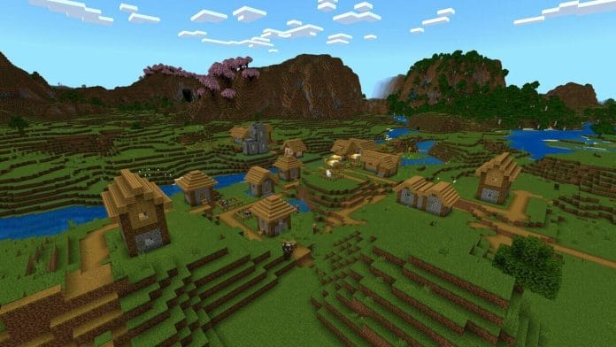 10 Best Minecraft Village Seeds - Magnificent Spawning Points 9 Plains Village