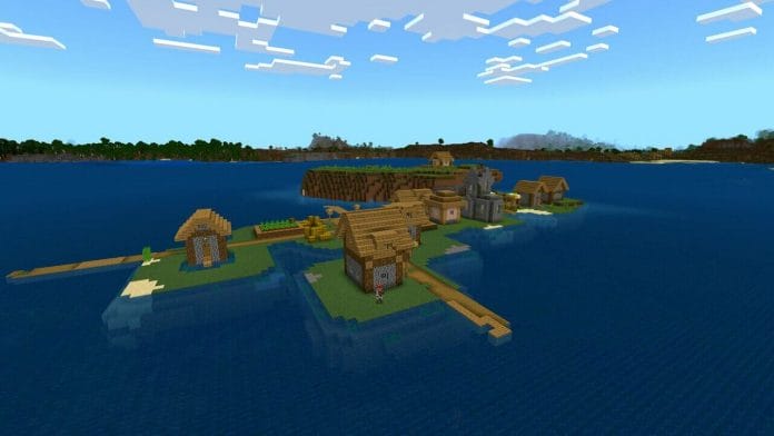10 Best Minecraft Village Seeds - Magnificent Spawning Points 10 Lagoon Village
