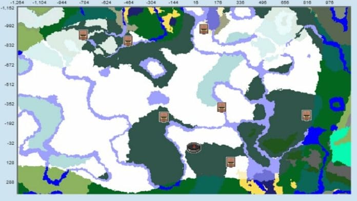10 Best Minecraft Village Seeds - Magnificent Spawning Points 11 The Seven Villages