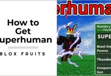 how to get superhuman in blox fruits