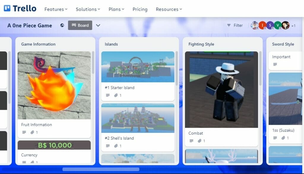 A One Piece Game Trello - Active Link to AOPG Trello in 2023 2 A One Piece Game Trello Board